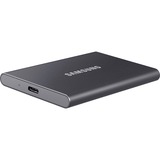 SAMSUNG Portable T7 1 TB externe SSD Grijs, MU-PC1T0T/WW, USB-A 3.2 (10 Gbit/s)