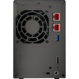 Asustor Lockerstor 2 AS6702T nas Zwart