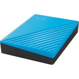 WD My Passport 6 TB externe harde schijf Azuurblauw, Micro-USB-B 3.2 Gen 1