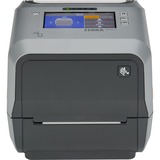 Zebra ZD621T labelprinter Grijs/antraciet, 203 dpi, USB, USB Host, Ethernet, Serial, BTLE5, Swiss Font, EZPL