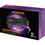 ADATA LEGEND 970 PRO 2 TB SSD Zwart/goud, SLEG-970P-2TCI, PCIe Gen 5.0 x4, NVMe 2.0