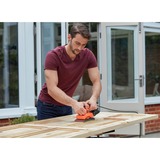 BLACK+DECKER 150W 1/3 vel vlakschuurmachine BEW220-QS Oranje/zwart