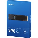 SAMSUNG 990 EVO Plus, 4 TB SSD MZ-V9S4T0BW, PCIe 4.0 x4 / 5.0 x2, NVMe 2.0, M.2 2280