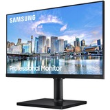 SAMSUNG F22T450FQR 22" gaming monitor Zwart, 75 Hz, HDMI, DisplayPort