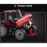 CaDA Master - Farm Tractor Constructiespeelgoed C61052W, Schaal: 1:17