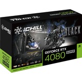 INNO3D GeForce RTX 4080 SUPER ICHILL BLACK grafische kaart 1x HDMI, 3x DisplayPort, DLSS 3