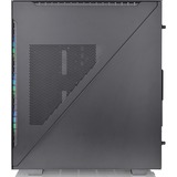 Thermaltake Divider 550 TG Ultra midi tower behuizing Zwart | 2x USB-A | 1x USB-C | RGB | Window