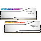 G.Skill 48 GB DDR5-8000 Kit werkgeheugen Zilver, F5-8000J4048G24GX2-TR5NS, Trident Z Royal, RGB led, XMP, EXPO