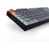 Keychron K8-F1, toetsenbord Grijs/grijs, US lay-out, RGB leds, TKL, ABS keycaps, Bluetooth