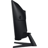 SAMSUNG Odyssey G5 34" Curved UltraWide gaming monitor Zwart, HDMI, DisplayPort, 165 Hz