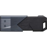 Kingston DataTraveler Exodia Onyx 128 GB usb-stick Zwart/zwart, DTXON/128GB, USB-A 3.2 Gen 1