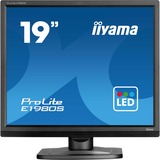 iiyama ProLite E1980S-B1 19" monitor Zwart, 75 Hz, HDMI, DisplayPort