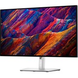 Dell UltraSharp U2723QE 27" 4K UHD monitor Zilver/zwart, 1x HDMI, 2x DisplayPort, 1x USB-C, 7x USB-A 3.2 (10 Gbit/s), RJ-45