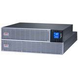 APC Easy-UPS On-Line SRVL3KRILRK Noodstroomvoeding - Li-ion Zwart/zilver, 6x C13, 1x C19, Rack/tower convertible, extendable runtime, 3000VA