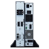 APC Easy-UPS On-Line SRVL3KRILRK Noodstroomvoeding - Li-ion Zwart/zilver, 6x C13, 1x C19, Rack/tower convertible, extendable runtime, 3000VA