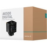 DeepCool AK500 DIGITAL cpu-koeler Zwart