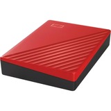 WD My Passport 6 TB externe harde schijf Rood, Micro-USB-B 3.2 Gen 1