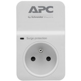 APC Home/Office SurgeArrest 1 overspanningsbescherming Wit, met netfilter, voor Frankrijk / België