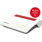 AVM FRITZ!Box 5590 Fiber Edition Internationaal router Wit/rood, Mesh Wi-Fi