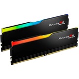 G.Skill 32 GB DDR5-6400 Kit werkgeheugen Zwart, F5-6400J3240G16GX2-RM5NRK, Ripjaws M5 Neo RGB, XMP, EXPO