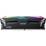 Lexar 32 GB DDR5-7200 Kit werkgeheugen Zwart, LD5U16G72C34LA-RGD, Ares RGB