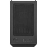 SilverStone SST-FAH1MB-G midi tower behuizing Zwart | 3x USB-A | Tempered Glass