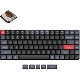 Keychron K3 Pro-A3, toetsenbord Zwart, US lay-out, Gateron Low Profile Mechanical Brown, White leds, 75%, Double-shot PBT, Bluetooth 5.1