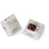 Keychron Gateron Cap Milky-Brown Switch-Set keyboard switches Bruin/wit, 35 stuks