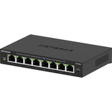 Netgear 8-poorts Gigabit Ethernet Plus-switch (GS308Ev4) Zwart, Unmanaged