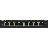 Netgear 8-poorts Gigabit Ethernet Plus-switch (GS308Ev4) Zwart, Unmanaged