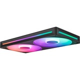 NZXT F280 RGB CORE case fan Zwart