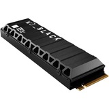 WD Black SN850X NVMe 4 TB SSD Zwart, PCIe 4.0 x4, NVMe, M.2 2280, Heatsink