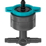 GARDENA Verstelbare Seriedruppelaar 1-8 l/u, drukcompenserend Zwart/turquoise