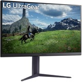 LG UltraGear 32GS85Q-B 31.5" gaming monitor Zwart, 2x HDMI, 1x DisplayPort, USB-A, USB-B, 180 Hz