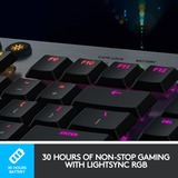 Logitech G915 LIGHTSPEED Wireless RGB Mechanical Gaming Keyboard Zwart, US-International, GL Tactile, RGB leds, Bluetooth