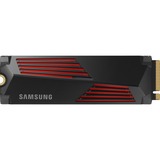 SAMSUNG 990 PRO Heatsink 4 TB SSD MZ-V9P4T0CW, PCIe 4.0 x4, NVMe 2, M.2 2280, RGB leds