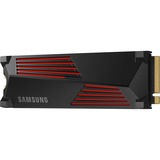 SAMSUNG 990 PRO Heatsink 4 TB SSD MZ-V9P4T0CW, PCIe 4.0 x4, NVMe 2, M.2 2280, RGB leds