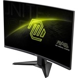 MSI MAG 27C6F 27" Curved gaming monitor Zwart, 2x HDMI, DisplayPort, 180 Hz