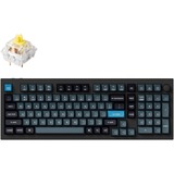 Keychron Q5 Pro-M4, toetsenbord Zwart, US lay-out, Keychron K Pro Banana, RGB leds, 96%, KSA Double-Shot PBT, hot swap, Bluetooth 5.1, Knob