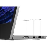 Lenovo L15 15.6" monitor Zwart, USB-C