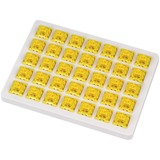 Keychron Gateron Phantom Switch set - Yellow, 35 Switches keyboard switches Geel