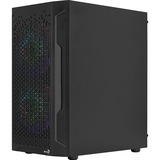 Aerocool Trinity Mini v3 mini tower behuizing Zwart | 3x USB-A | RGB | Window