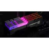 G.Skill 64 GB DDR4-3600 Quad-Kit werkgeheugen Zwart, F4-3600C18Q-64GTZR, Trident Z RGB, XMP