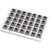 Keychron Mechanical Brown Switch-Set keyboard switches Bruin/transparant, 35 stuks