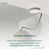 Frient Intelligent Smoke Alarm melder Wit, Zigbee 3.0