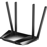 Cudy N300 Wi-Fi 4G LTE Cat4 Router Zwart, Cudy App, nano SIM-slot