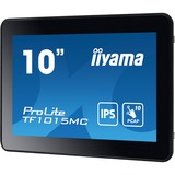 iiyama ProLite TF1015MC-B3 10.1" touchscreen monitor Zwart, Touch, VGA, HDMI, DisplayPort, LAN, USB