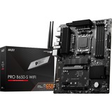 MSI PRO B650-S WIFI socket AM5 moederbord Zwart, RAID, 2.5 GbE-LAN, Wi-Fi 6E, BT, Sound, ATX