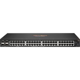 Hewlett Packard Enterprise Aruba CX 6100 48G 4SFP+ switch Zwart, 1U