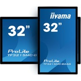 iiyama ProLite TF3215MC-B2AG 31.5" Public Display Zwart, Touch, VGA, HDMI, DisplayPort 